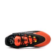 Baskets Noir/Orange Femme Adidas Ozelia vue 4