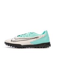 Chaussures de Foot Blanc/Vert Homme Nike Phantom GX Academy TF pas cher