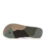 Tongs Verte/Beige Homme Havaianas Slim 1740 vue 2