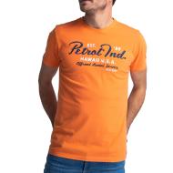 T-shirt Orange Homme Petrol Industries TSR601