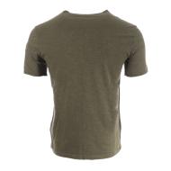 T-shirt Kaki Homme Guess Dustin vue 2