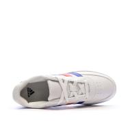 Baskets Blanches Junior Adidas Breaknet 2.0 vue 4