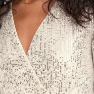 Robe à Sequins Rose Poudré Femme JDY Carmen vue 3