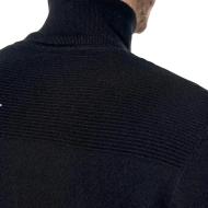 Pull Col Roulé Noir Homme Kaporal Arianh vue 3