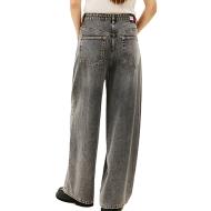Jean Large Gris Femme Tommy Hilfiger Charlie Loose Wid vue 2