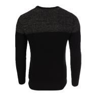 Pull Noir/Gris Homme Saint-Hilaire BSH16 vue 2