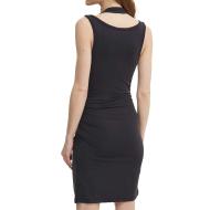 Robe Noir Femme Calvin Klein Jeans Layered vue 2