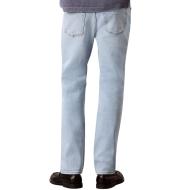 Blaue Slim-Fit-Jeans für Herren von Calvin Klein Jeans in Indigo mit Overtone-Effekt Ansicht 2