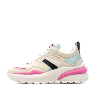 Baskets Beige/Rose/Bleu Femme Replay Athena pas cher