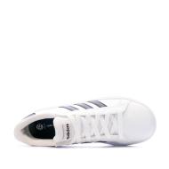 Baskets Blanche Femme Adidas Grand Court 2.0 K vue 4