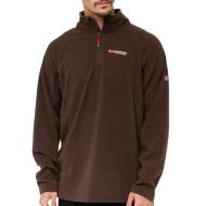 Veste Polaire 1/4 de Zip Marron Homme Geographical Norway Men 233