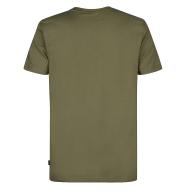T-Shirt Kaki/Orange Homme Petrol Industries Classics vue 2