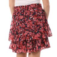 Jupe Rose à Fleurs Vero Moda Holly vue 2