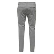 Pantalon fluide Gris Foncé Homme Only & Sons Thor vue 2