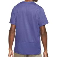 T-Shirt De Sport Violet Homme Nike Top SS SC vue 2
