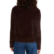 Pull Marron Femme Morgan Duveteuse vue 2