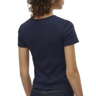 T-shirt Marine Femme Vero Moda Chloe vue 3
