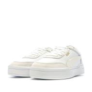 Baskets Blanc/Beige Femme PUMA Pro Sport vue 6