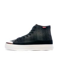 Baskets Montantes Noir Homme Levi's Square High pas cher