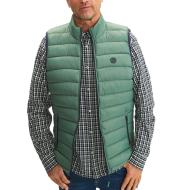 Doudoune Sans Manches Vert Homme TBS Fabian