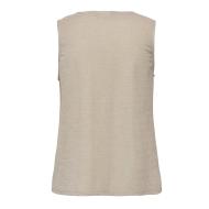Débardeur Beige Femme JDY Crochet vue 2