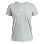 Camiseta Under Armour Off Campus Verde Claro, Mujer ver 3