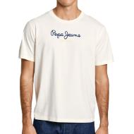T-shirt Beige Homme Pepe jeans Eggo AQW