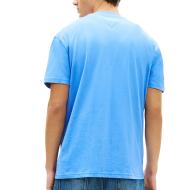 T-Shirt Bleu/Rouge Homme Tommy Hilfiger Reg Linearss vue 2