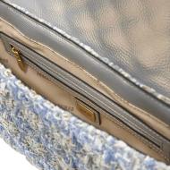 Sac Bandoulière Blanc/Bleu Guess Xbody Flap vue 3
