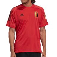 Belgique Maillot Echauffement Homme Adidas 2020/2021 pas cher