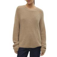 Pull Marron Clair Femme Vero Moda Puff