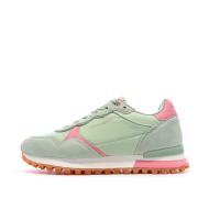 Baskets Verte/Rose Femme Teddy Smith 120515