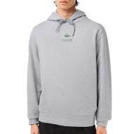 Sweat à Capuche Gris Lacoste Homme SH5643-LIG