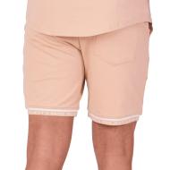 Short Rose Pêche/Blanc Homme Project X Paris WW vue 2