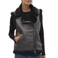 Veste Sans Manches Noire Femme Vero Moda Waistcoat