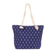 Sac de Plage Ancre Marine/Bleu Femme vue 2