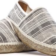 Espadrilles Grises/Noir Homme Pare Gabia Azkar vue 7