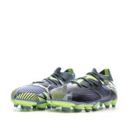 Chaussures football Marine/Vert Garçon Puma Future 7 Match vue 6