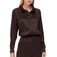 Chemise Marron Femme Only Victoria pas cher