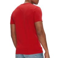 T-shirt Rouge Homme Pepe Jeans Original Basic vue 2