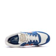 Baskets Bleu/Orange Homme New Balance GM500 vue 4