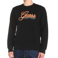 Sweat Noir Homme Guess Beau pas cher