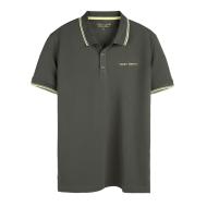 Polo Kaki/Jaune Homme Teddy Smith Pasian 2