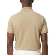 Polo Beige Homme Lacoste Classic Fit L.12.12 vue 2