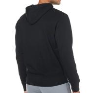 Sweat Zippé Noir Homme New Balance Essentials Stacked vue 2