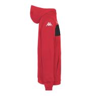 Sweat Rouge Homme Kappa Daccio vue 2