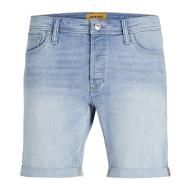 Short en Jean Bleu Clair Homme Jack & Jones 12211749 pas cher