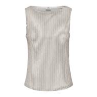 Top Blanc/Marron Femme JDY Ocean pas cher