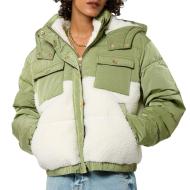 Veste Verte Femme Kaporal SODA pas cher