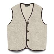 Gilet sans manches Beige Femme Vero Moda Cleo pas cher